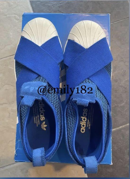 Adidas Superstar Slip On W Blue