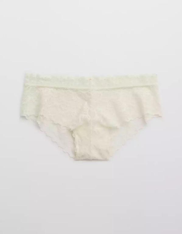 Aerie Free-To-Be Lace Cheeky Underwear white #marchsale