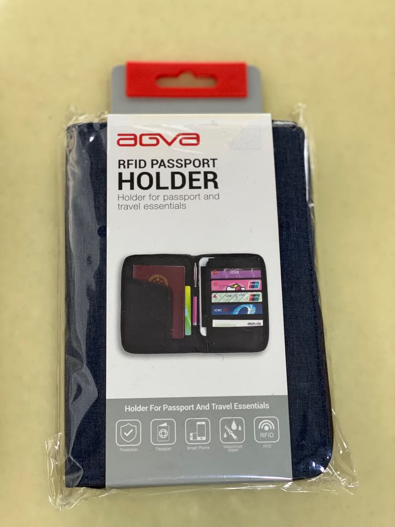 AGVA RFID Passport Holder, Everything Else on Carousell
