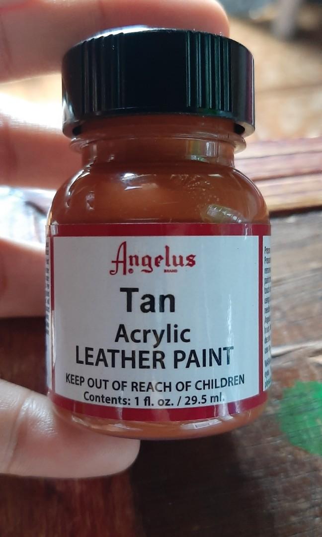 leather paint tan