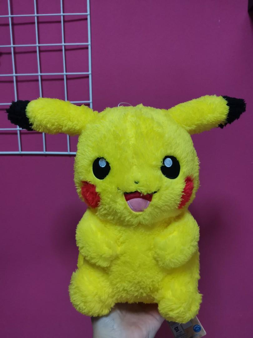 pikachu fluffy plush