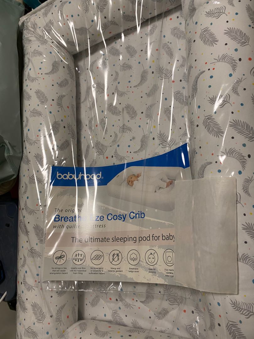 Babyhood cosy crib, Babies & Kids, Baby Nursery & Kids Furniture, Cots