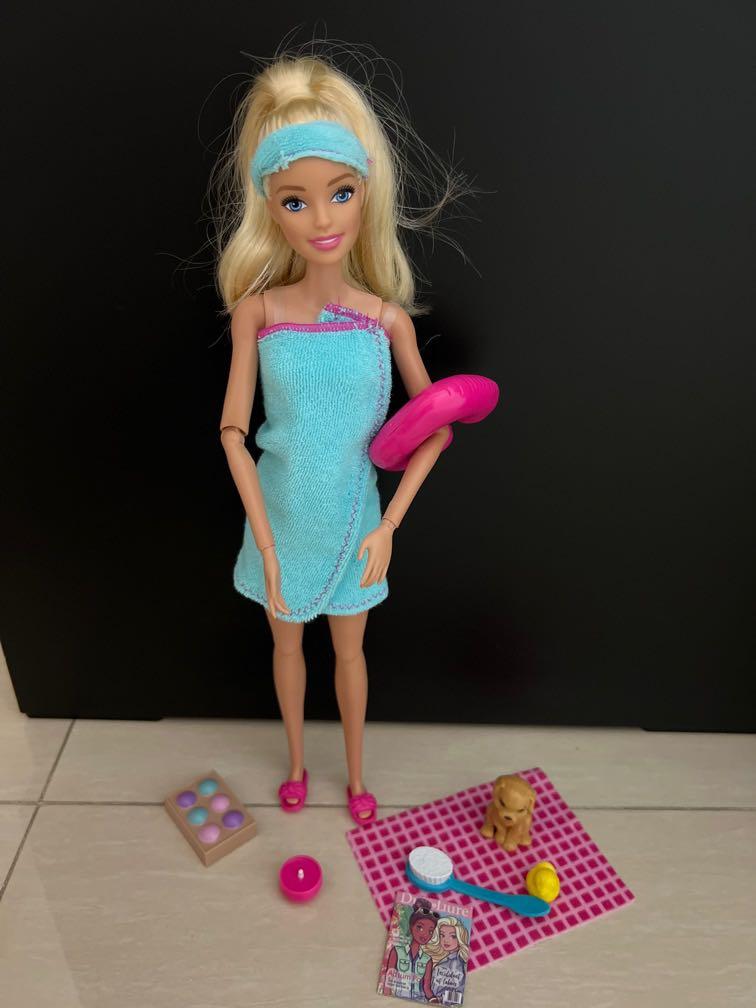 Barbie Spa Set Doll Unboxing and Review