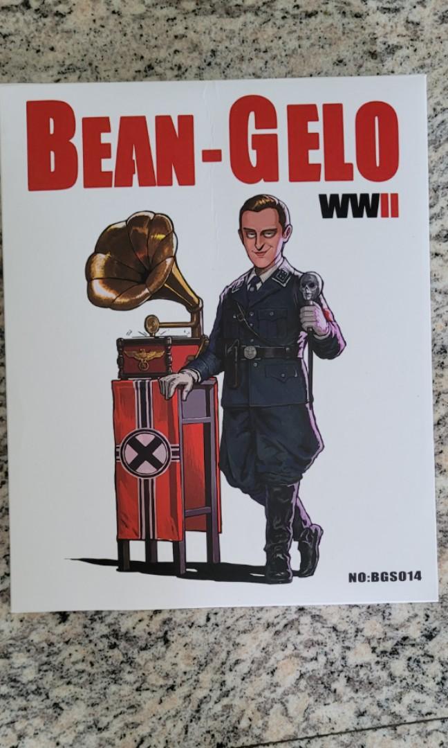 Bean Gelo by Pop toys 1/12 scale WWII SS officer, Mezco Mafex Marvel
