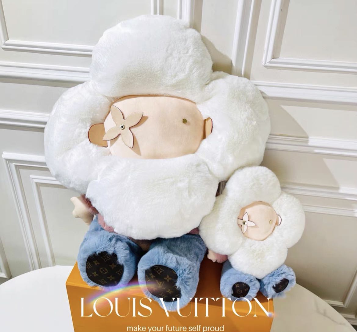 Louis Vuitton Vivienne Doudou Blue / Pink