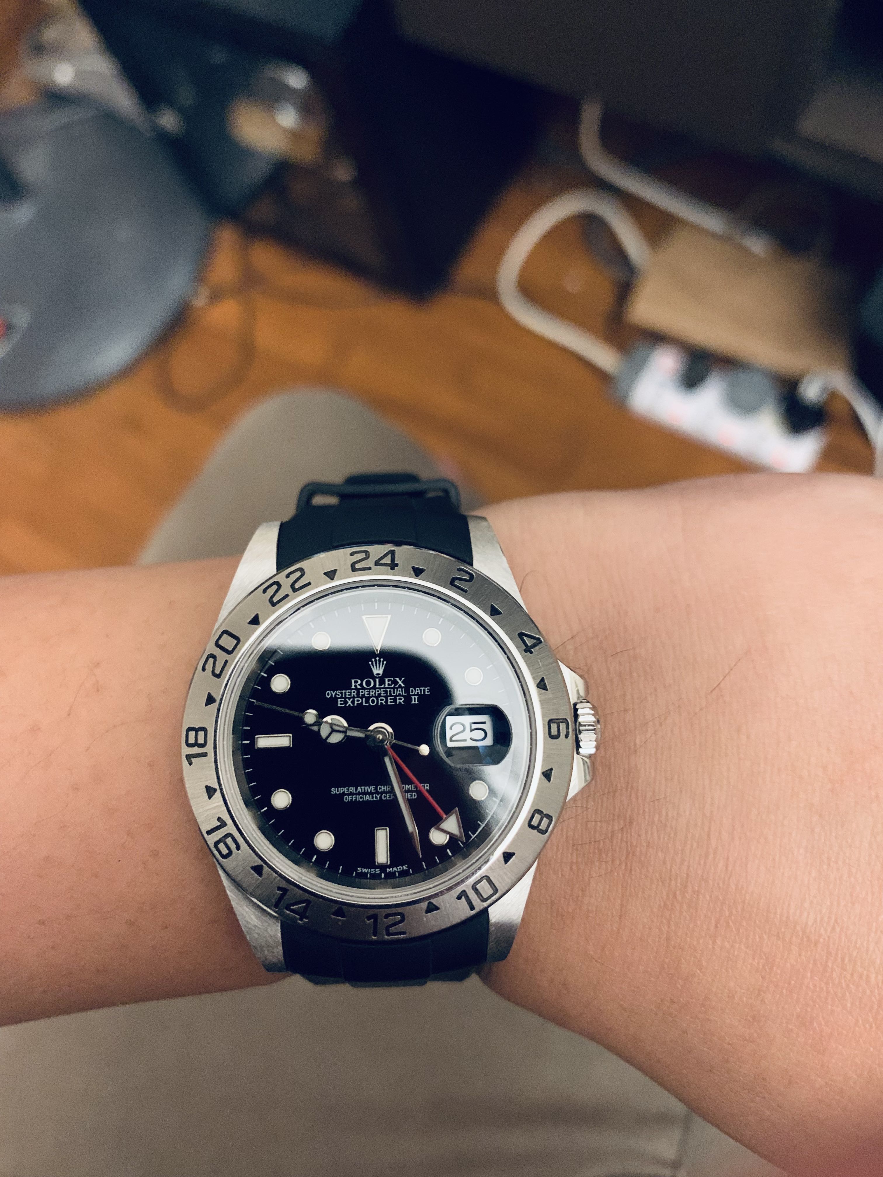 chrome 24 rolex