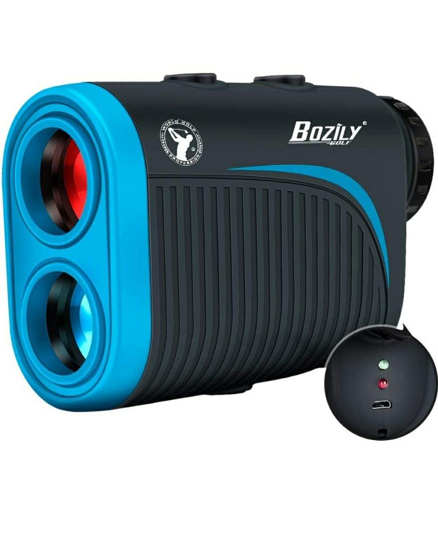 Bozily Golf Rangefinder BLX3 4 Scan Mode, 6X Rechargeable Laser Range Finder 1200 Yards with