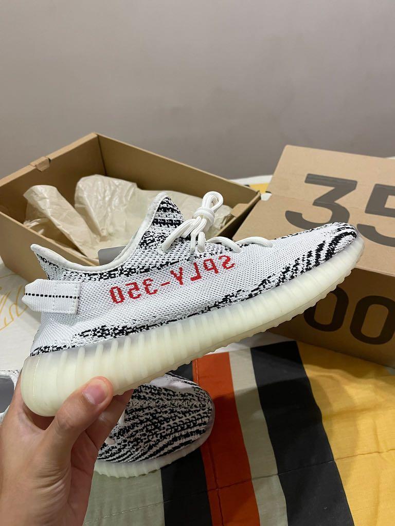 Brand New 2020 Yeezy Boost 350 V2 Zebra UK10.5 Men