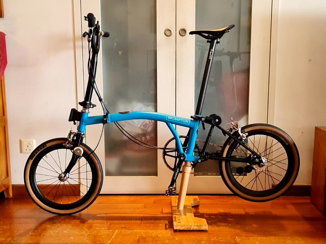 Brompton lagoon blue black edition sales