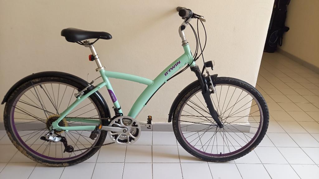 Btwin vert hot sale