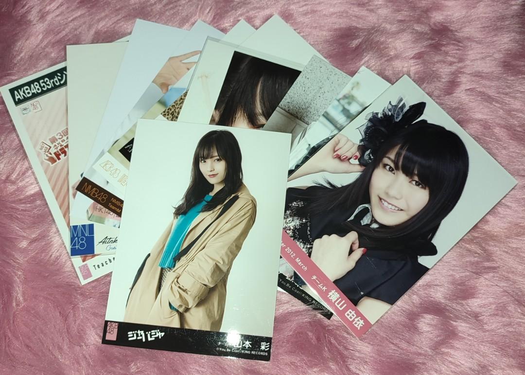 AKB48、SKE48、NMB48、HKT48、NGT48 生写真 コースター