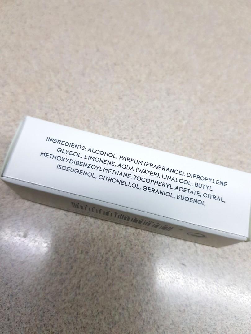 Byredo Perfume - Open Sky 💯 AUTHENTIC (Category: Fragrance & Deodorants) located in Caloocan City. Submitted by chiescake25 (Listing ID 1151360116, Image 3). Description: 100% Authentic or your money back! I have e-receipts from Byredo and proof of payment via Paypal if you have doubts about the authenticity Only literally tried this out and kept back in the box. just about 2-3 sprays and that's it Through vibrant pomelo veiled in hemp leaves, t