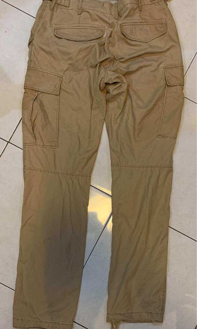 cargo pants by hnm, Fesyen Pria 