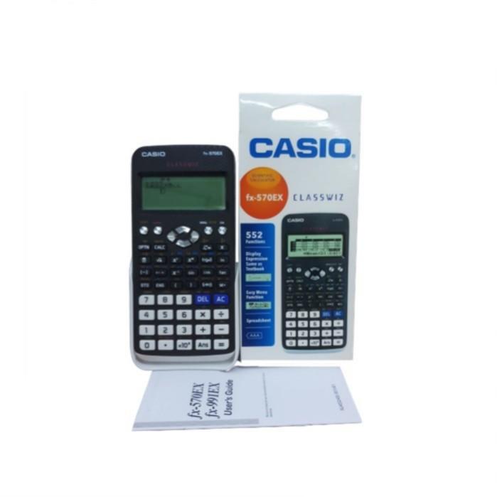 Casio FX-570EX Scienticfic Calculator ClassWiz 552 Functions tracking no 
