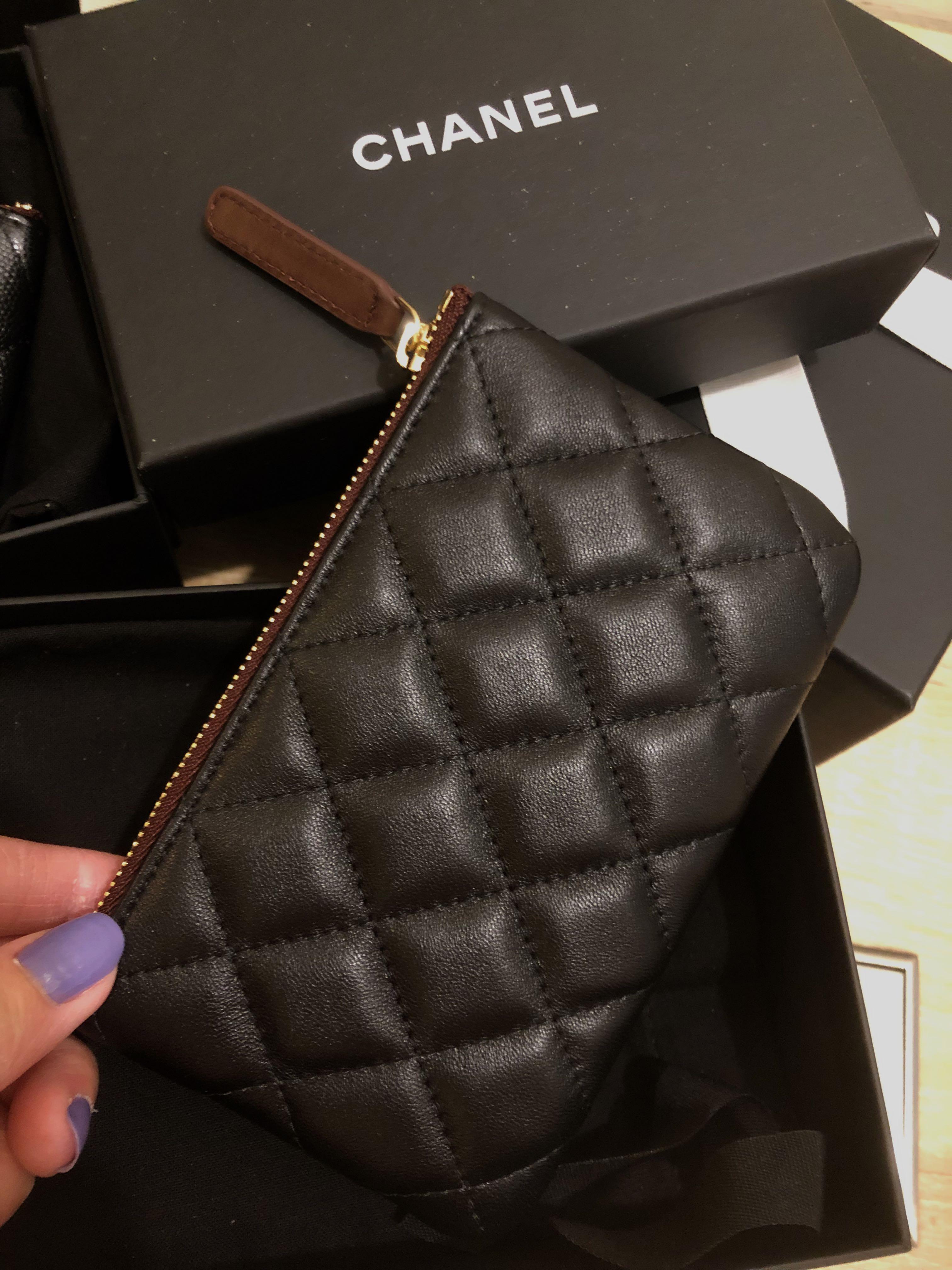 Chanel mini pouch , Luxury, Bags & Wallets on Carousell