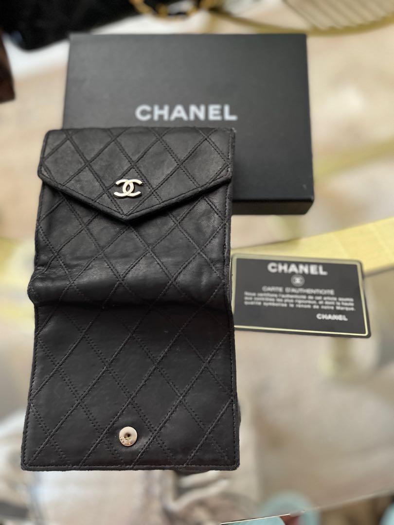 Chanel Small Black Wallet Lambskin (Category: Luxury Bags & Wallets) located in Manila. Submitted by lp1216 (Listing ID 1151222808, Image 3). Description: Authentic Chanel Trifold Wallet Lambskin 6 card slots, bill and coin compartment With box and card Complete with box, authenticity card and hologram intact Authentic and with moneyback guarantee if proven fake! .