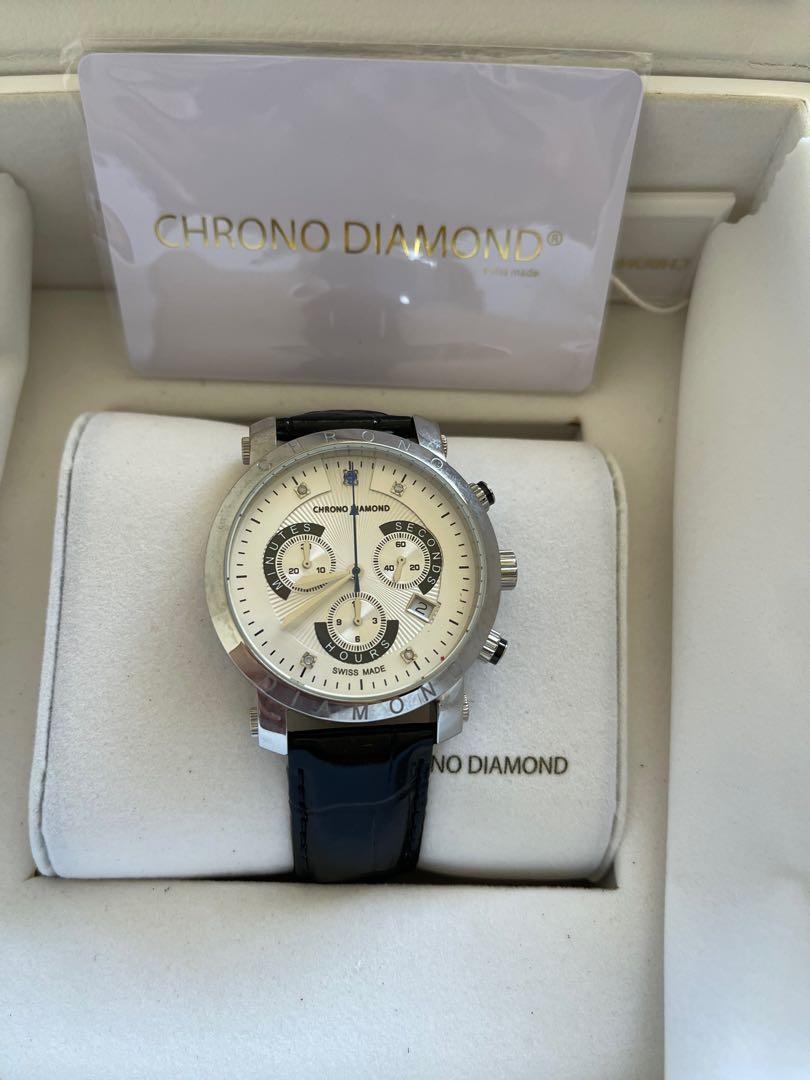 Chrono diamond swiss made online