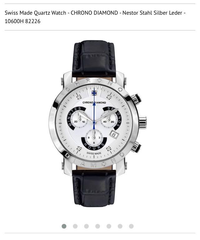 Chrono diamond swiss made online
