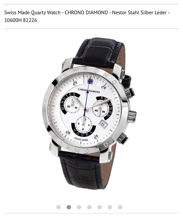 Chrono diamond swiss made online