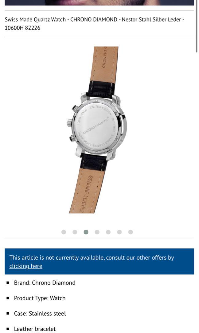 Chrono diamond nestor store