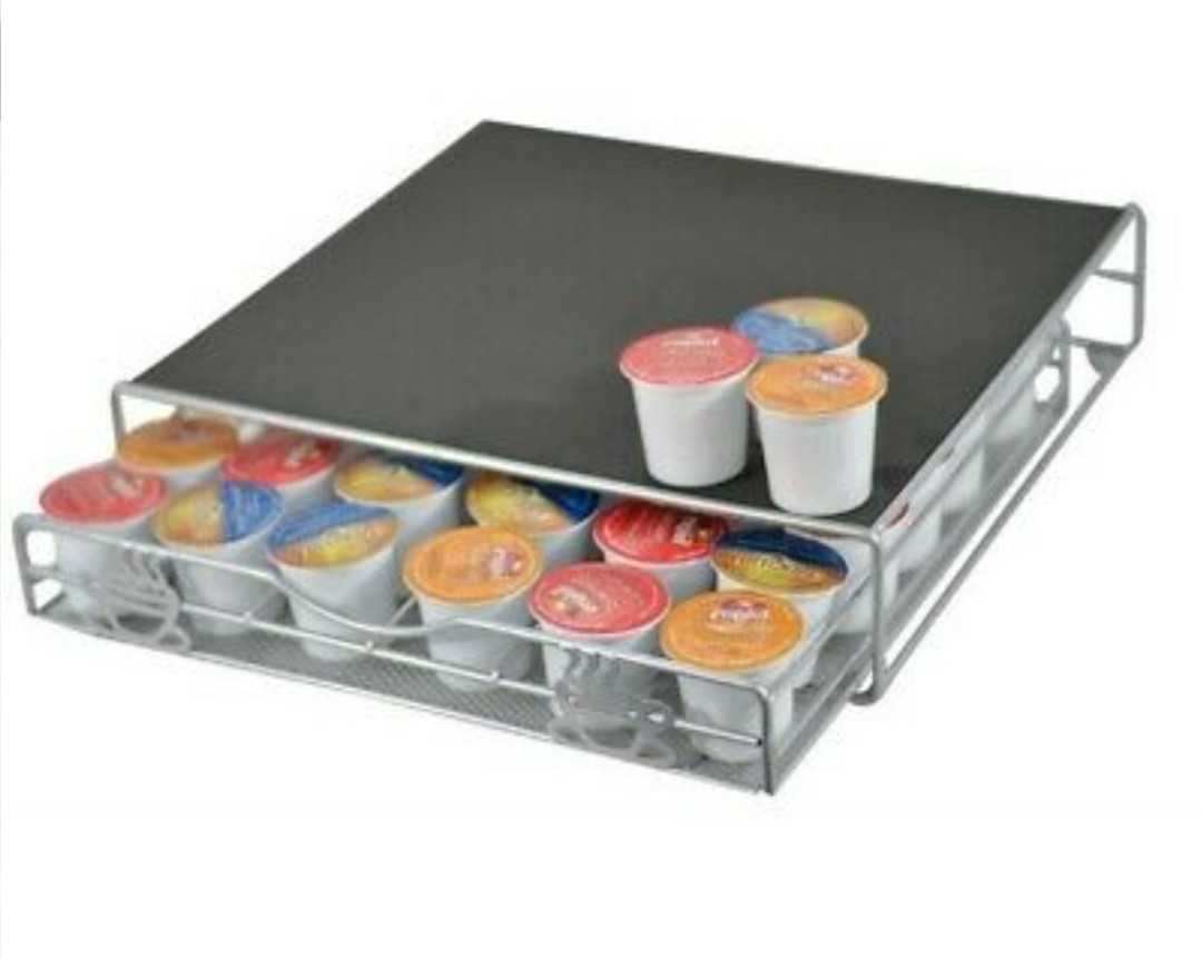 Coffee pods organizer/storage thick wire mesh, Furniture & Home Living