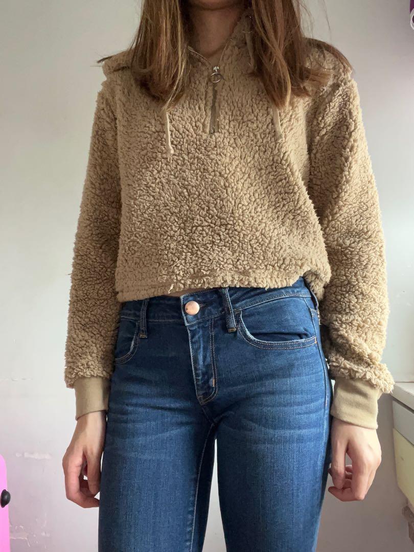 Teddy bear jumper cotton on sale