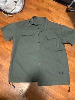 Dark Green outer shirt (M)