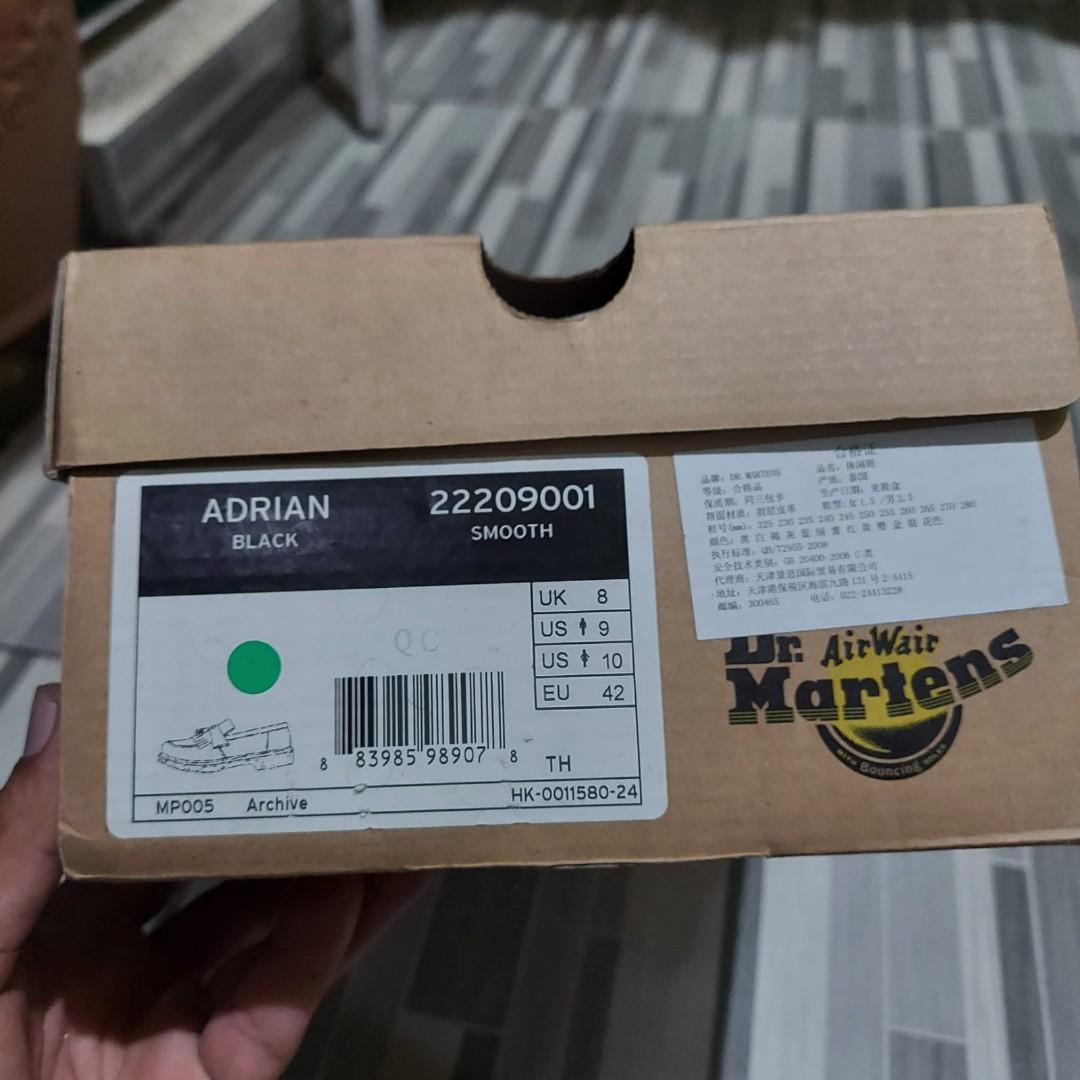 DOCMART ADRIAN TASSEL LOAFERS DR.MARTENS BLACK YELLOW STITCH
