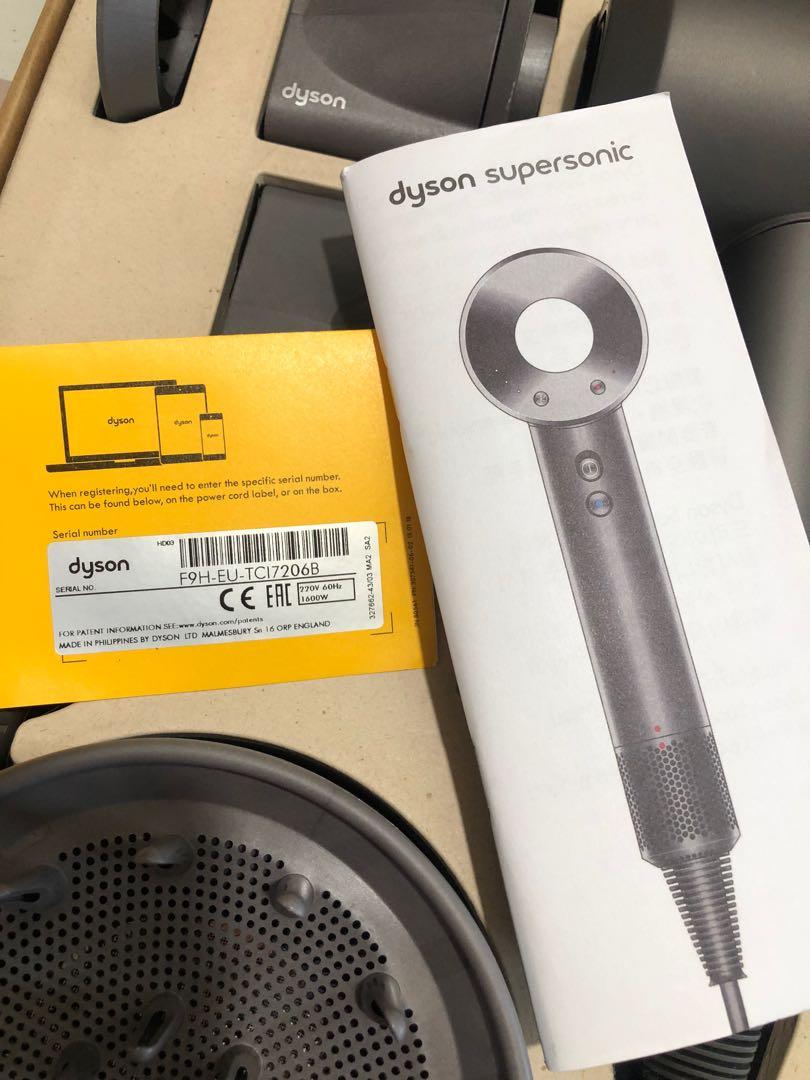 12k savings! DYSON supersonic hair dryer 220V, Beauty & Personal Care, Hair  on Carousell