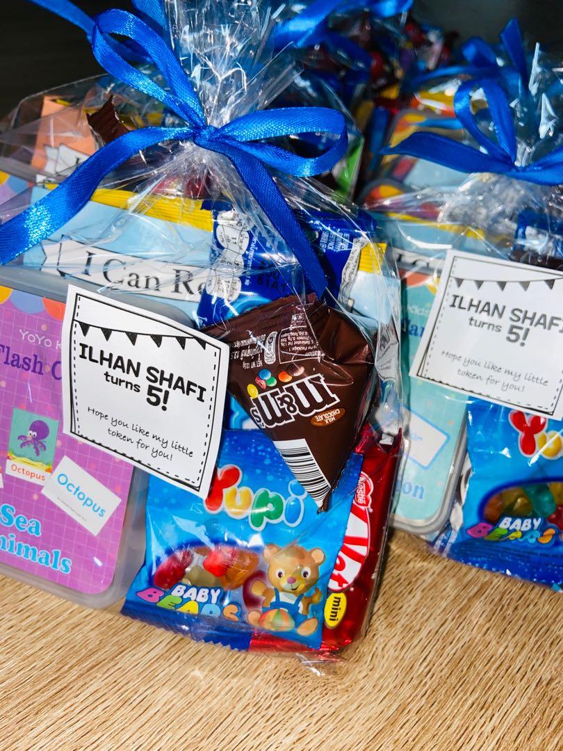 Educational birthday goodie bags / kindergarten / nursery / infant