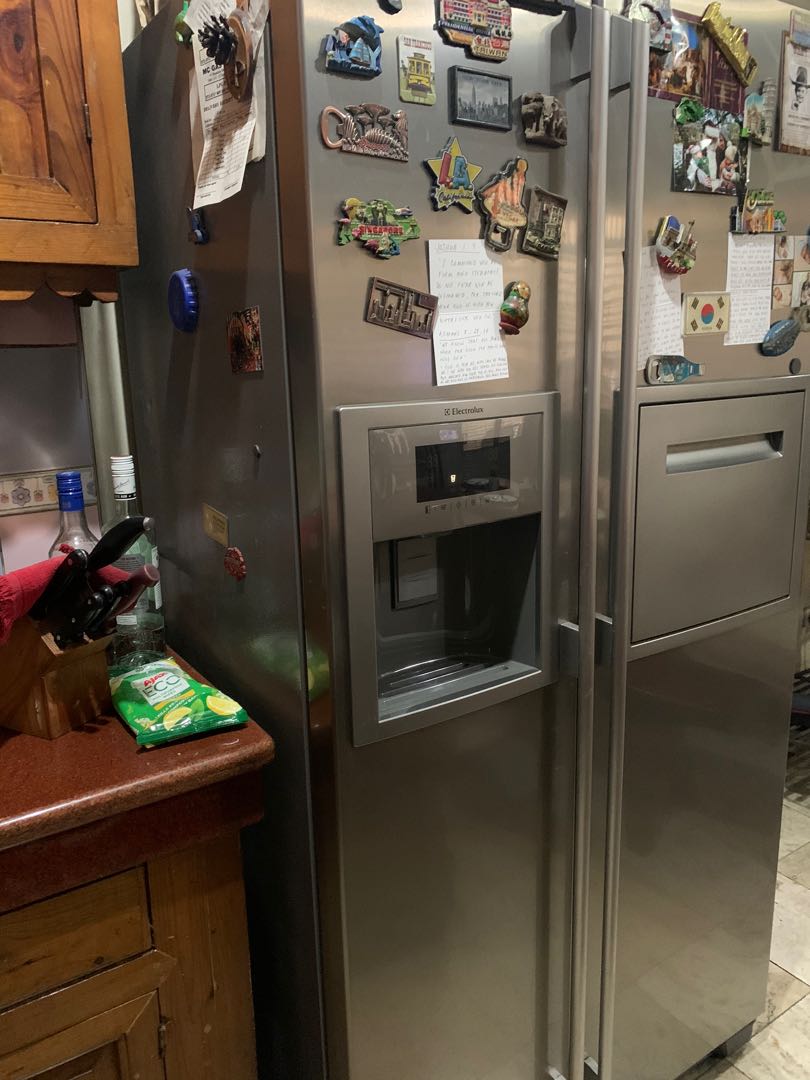 Electrolux double door refrigerator, TV & Home Appliances, Kitchen