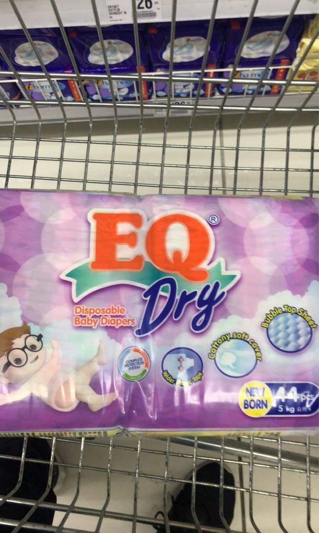 Eq dry deals newborn 44pcs