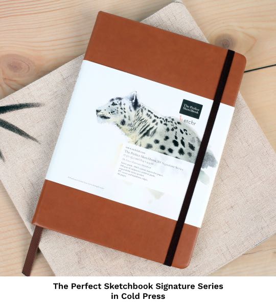 Etchr Perfect Sketchbook B5 Signature Series - Hot Press
