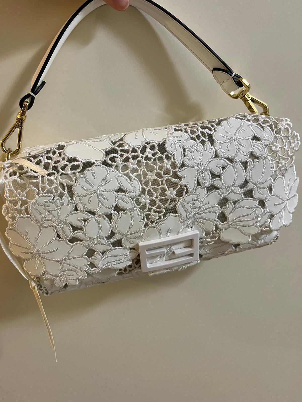 Fendi patent baguette shop
