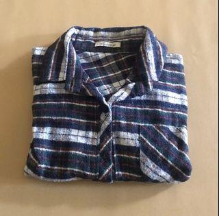 Flanel Crop Top