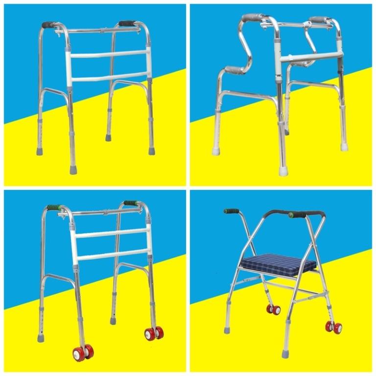 Foldable Reciprocal Walking Frame / Adjustable Walking Clutches