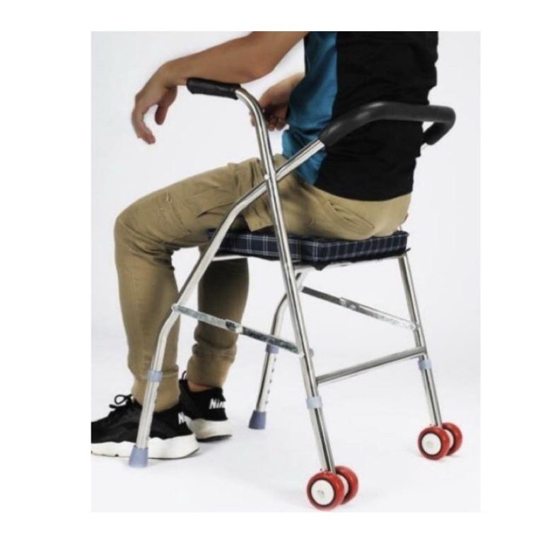 Foldable Reciprocal Walking Frame / Adjustable Walking Clutches ...