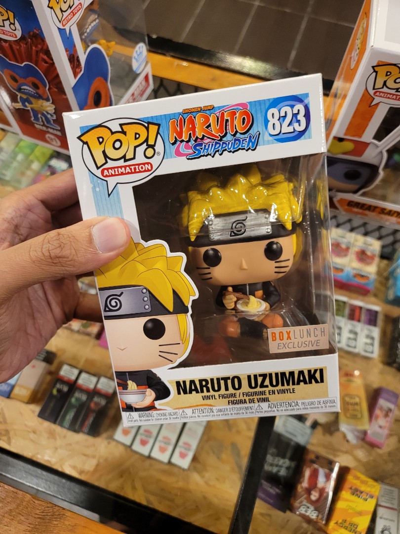 Funko Pop! Animation Naruto Shippuden Naruto Uzumaki Eating Ramen Vinyl  Figure - BoxLunch Exclusive
