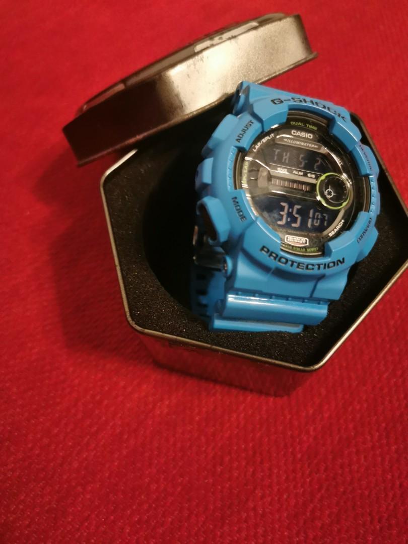 G Shock GD 110 baby blue Men s Fashion Watches Accessories