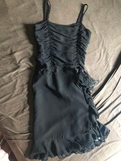 Goth Lolita lace dress mesh L’est Rose