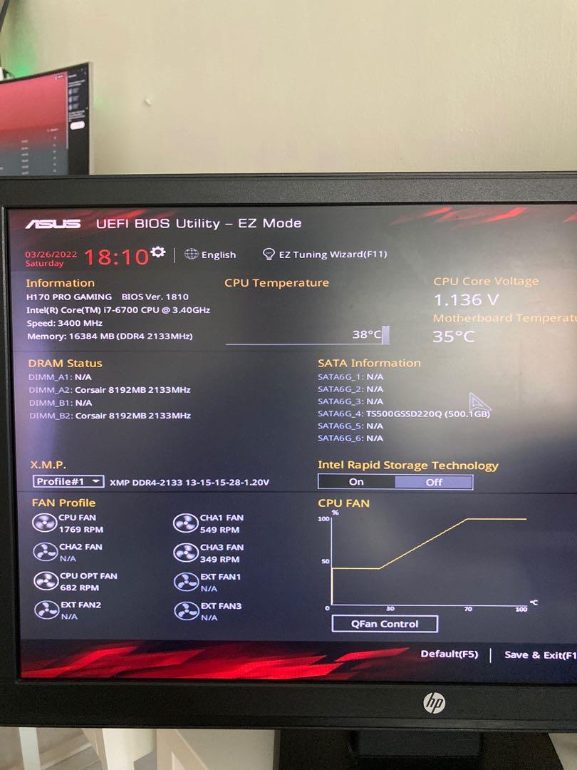 INTEL I7 CPU GTX 1070 GAMING DESKTOP PC COMPUTER Computers Tech