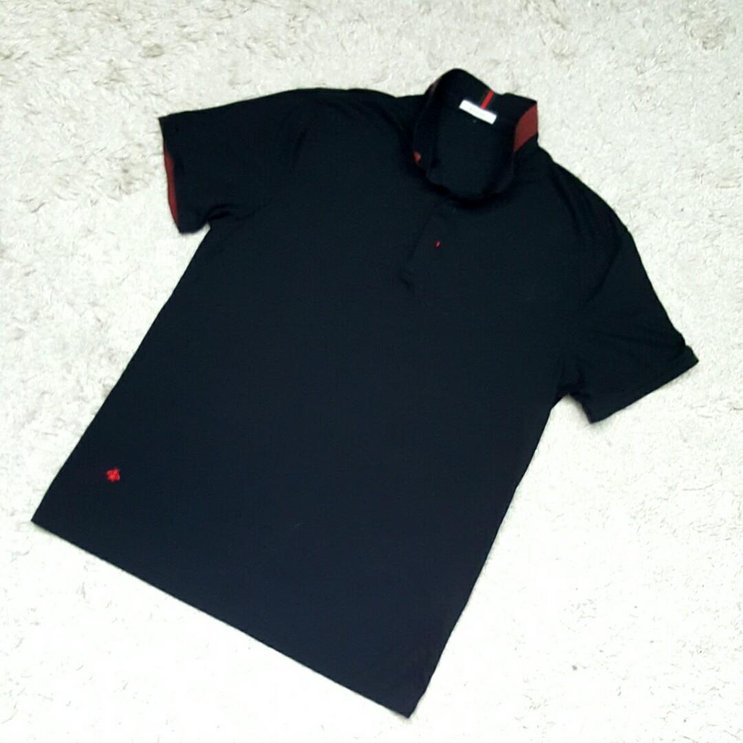 Gucci Bee Black Polo T-Shirt, Men'S Fashion, Tops & Sets On Carousell