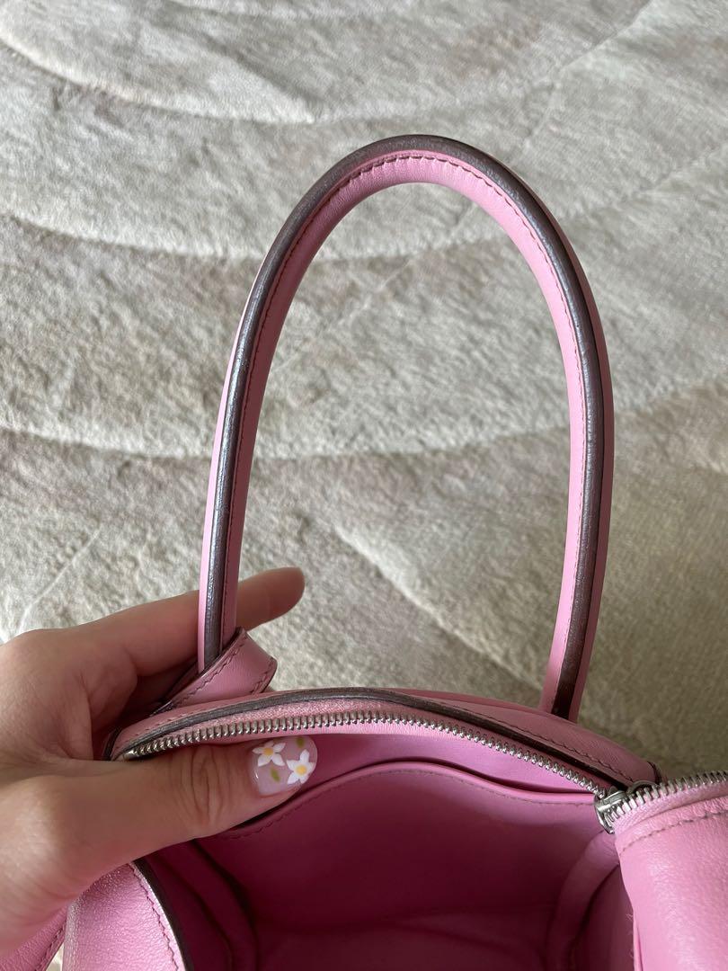 Gloss - Like new condition Hermes lindy 26 5P bubblegum pink Phw