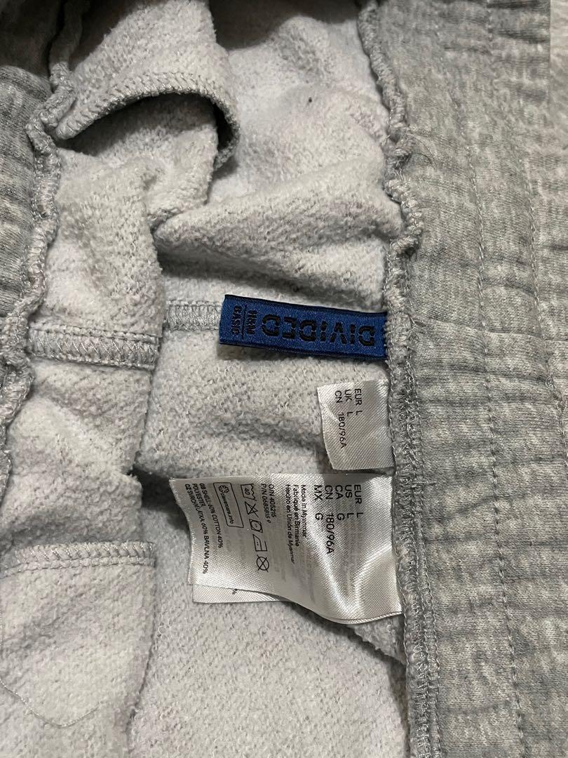 H&M Gray Sweatpants Divided (Category: Joggers) located in Quezon City. Submitted by graygrey (Listing ID 1151340313, Image 3). Description: Measurements Length : 39 inches WL: 36-40 inches Good Quality Not Abused Legit.