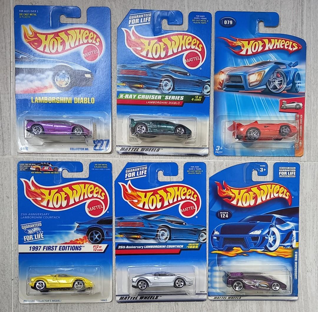 Hot Wheels Hotwheels car lot of 3 Rare Factory Errors - Ferrari Mustang
