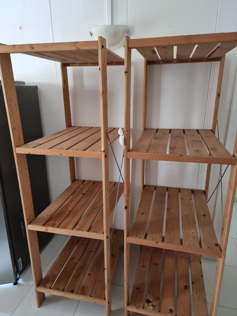 IKEA shelf, storage, sturdy, Furniture & Home Living, Furniture