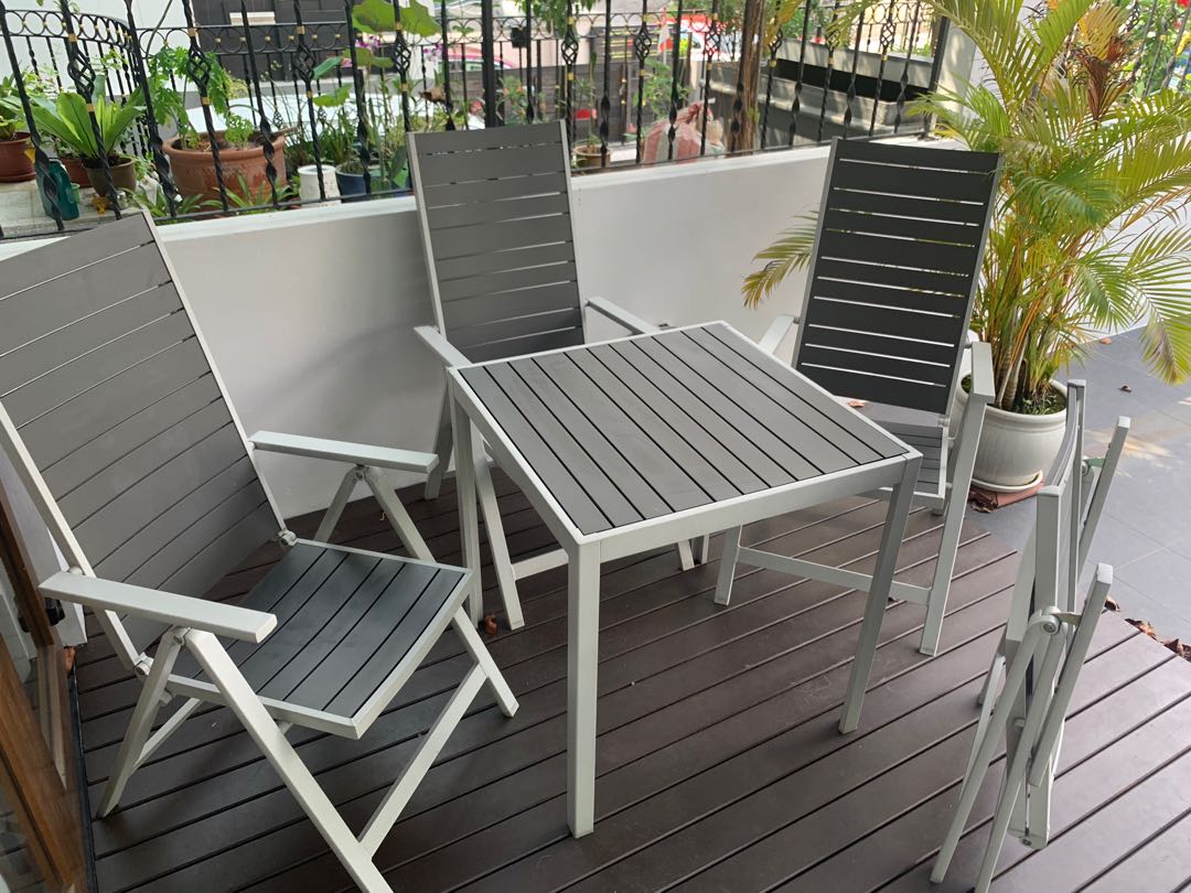 Ikea SJÄLLAND Outdoor Set, Furniture & Home Living, Furniture, Tables