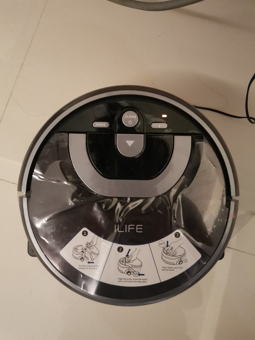 Ilife w400 washing floor robot, TV & Home Appliances, Vacuum Cleaner
