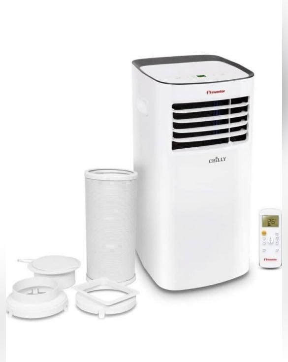 Powerful aircon Inventor Chilly 9000BTU Portable Air Conditioner, TV