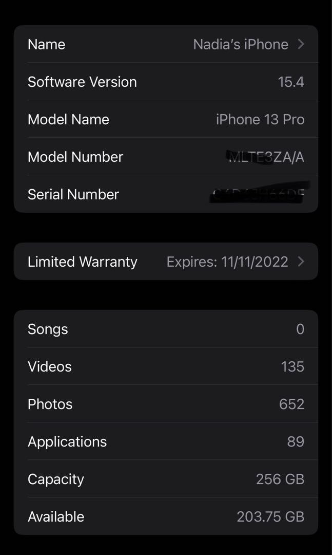 Iphone 13 pro 256GB ZA/A SET DUAL SIM, Mobile Phones u0026 Gadgets, Mobile  Phones, iPhone, iPhone 13 Series on Carousell